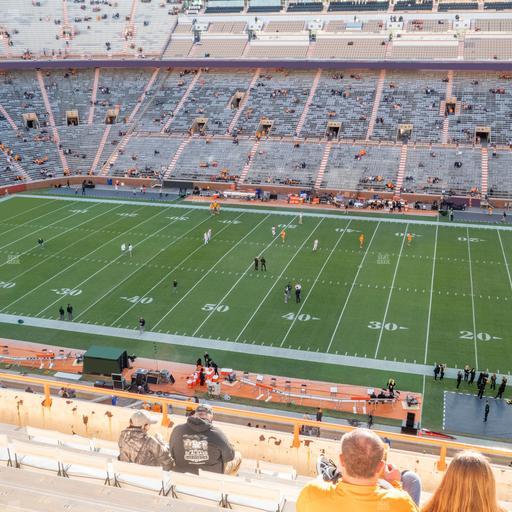 Neyland Stadium - Section Bb Seat View