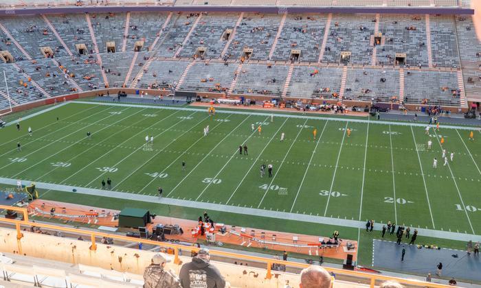 Neyland Stadium - Section Bb Seat View
