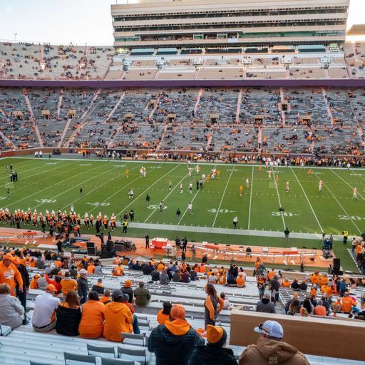 Neyland Stadium - Section C Seat View