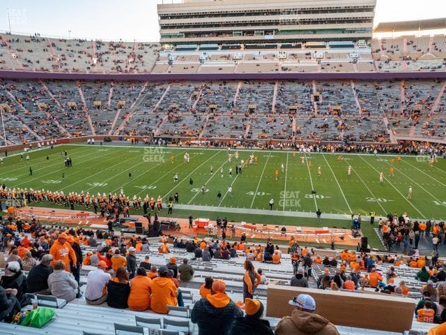 Neyland Stadium - Section C Seat View