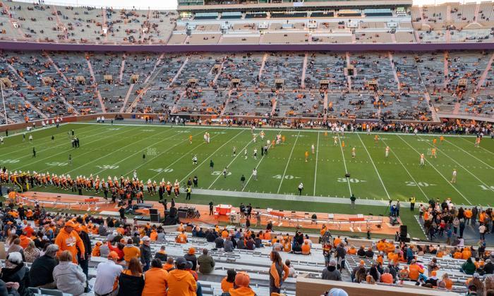 Neyland Stadium - Section C Seat View