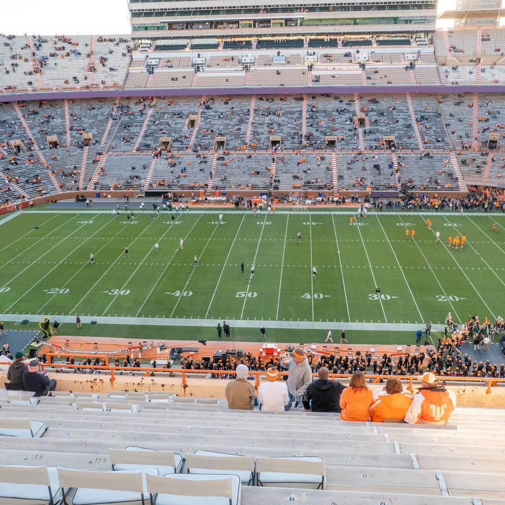 Neyland Stadium - Section Cc Seat View