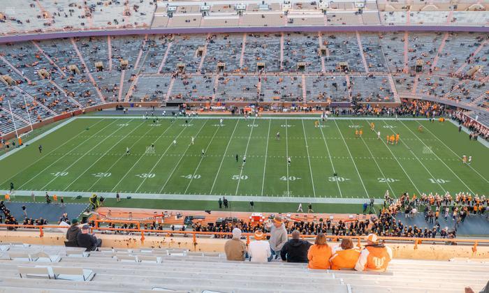 Neyland Stadium - Section Cc Seat View