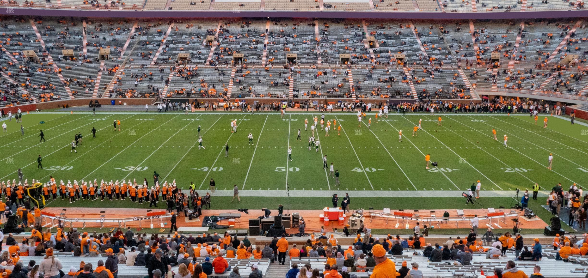Neyland Stadium - Section D Seat View