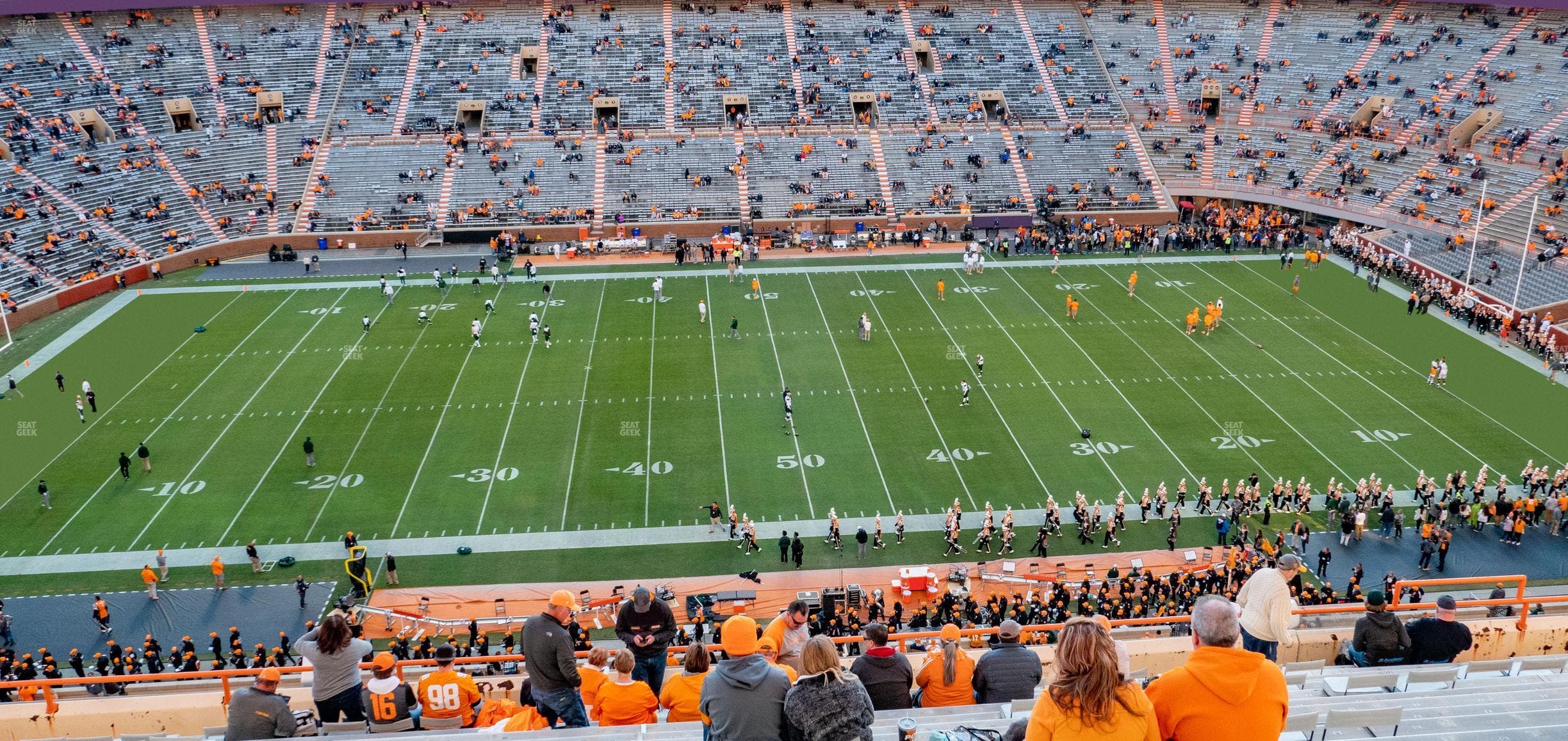 Neyland Stadium - Section Dd Seat View