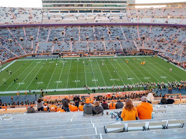 Neyland Stadium - Section Dd Seat View