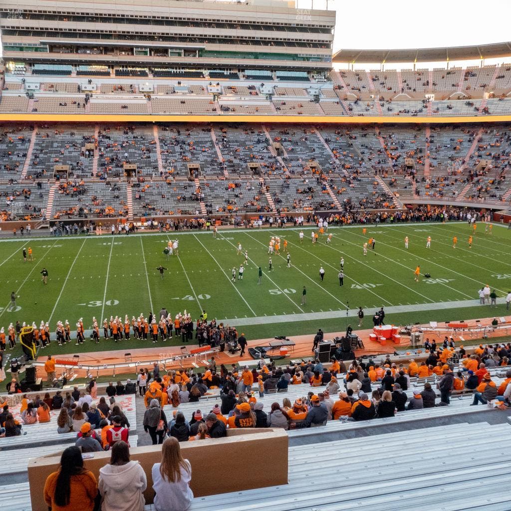 Neyland Stadium - Section E Seat View