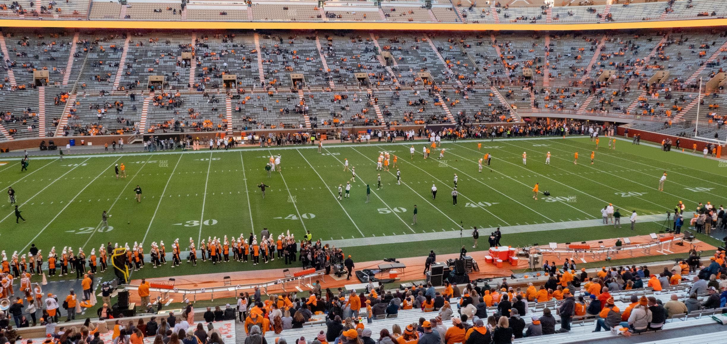 Neyland Stadium - Section E Seat View
