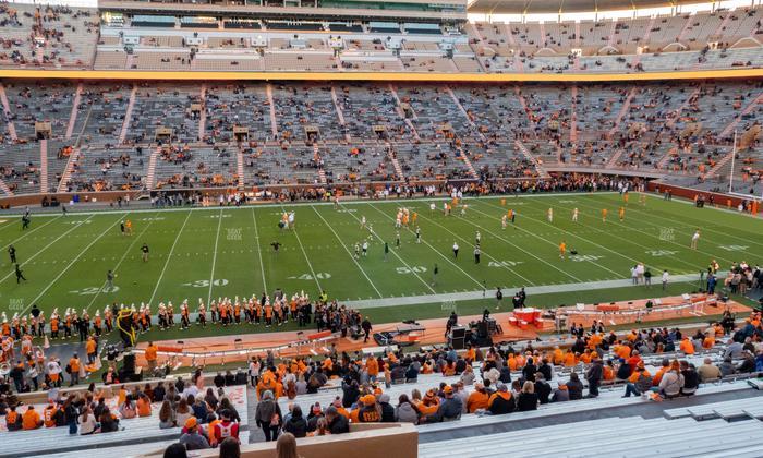 Neyland Stadium - Section E Seat View