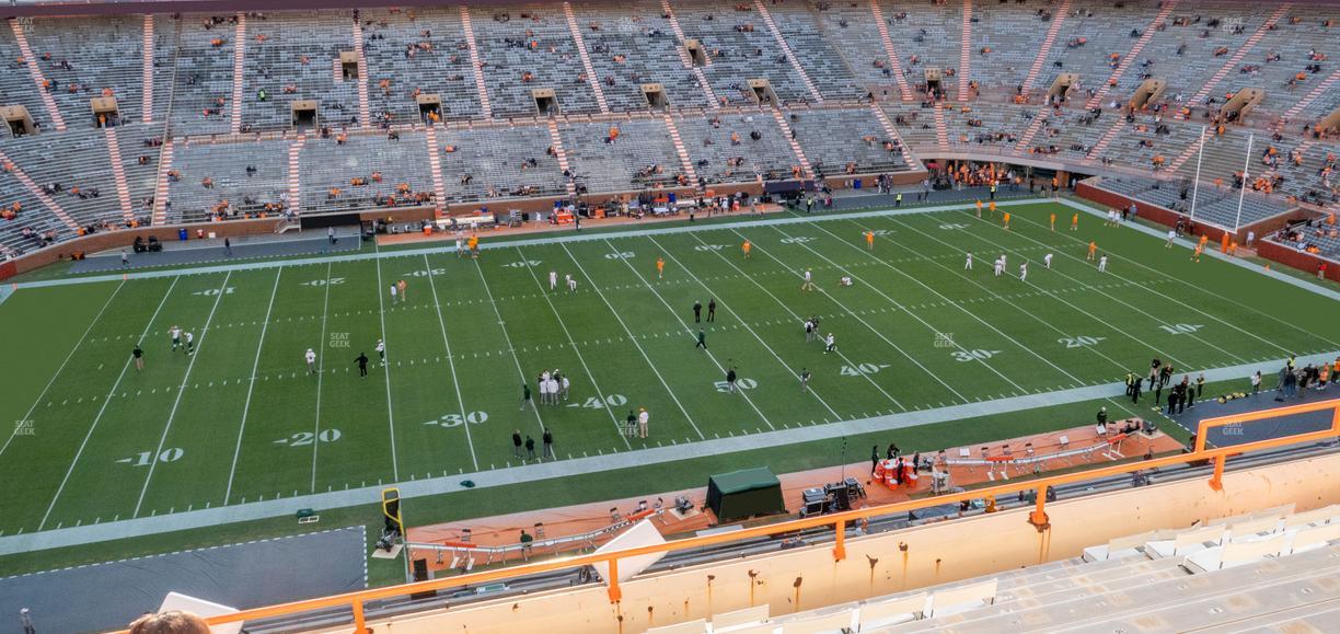 Neyland Stadium - Section Ee Seat View