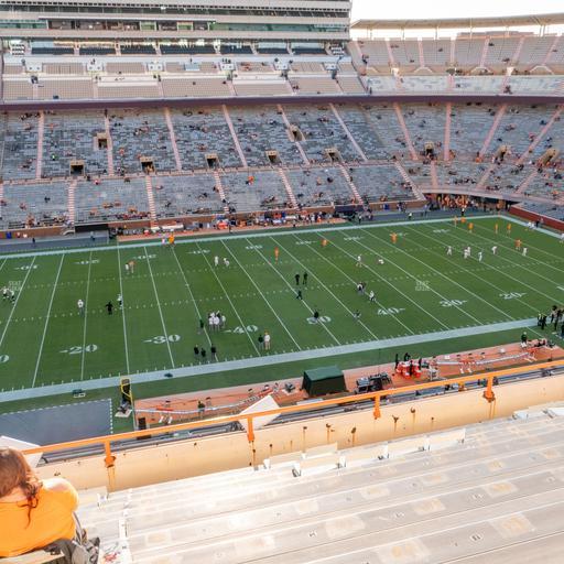 Neyland Stadium - Section Ee Seat View