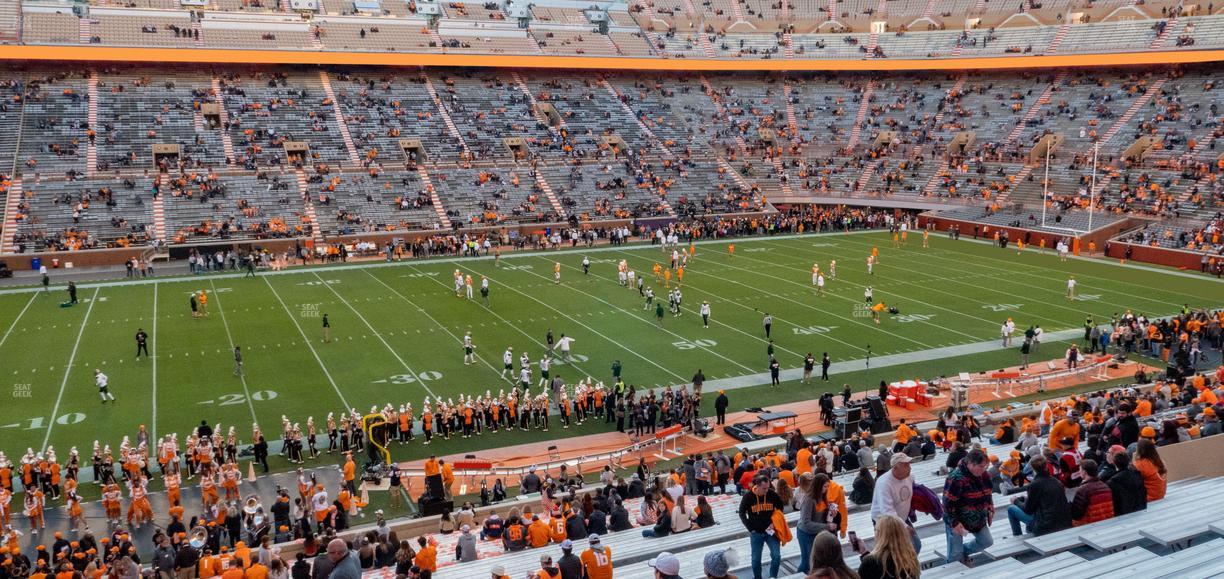 Neyland Stadium - Section F Seat View