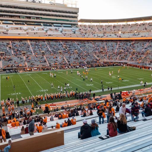 Neyland Stadium - Section F Seat View