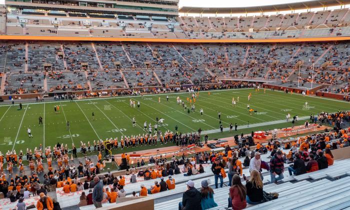 Neyland Stadium - Section F Seat View