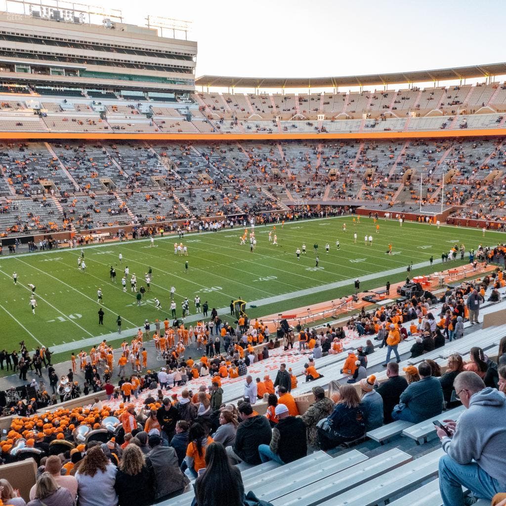 Neyland Stadium - Section G Seat View