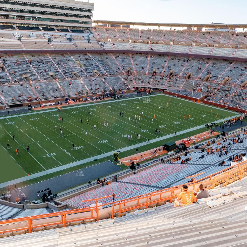 Neyland Stadium - Section Gg Seat View