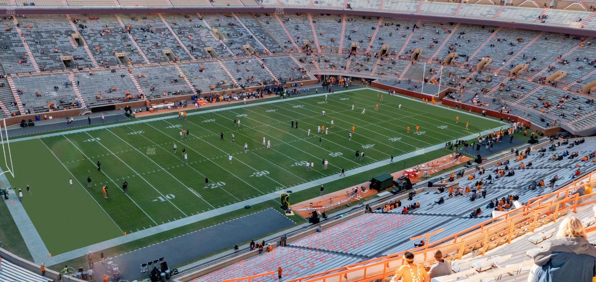 Neyland Stadium - Section Gg Seat View