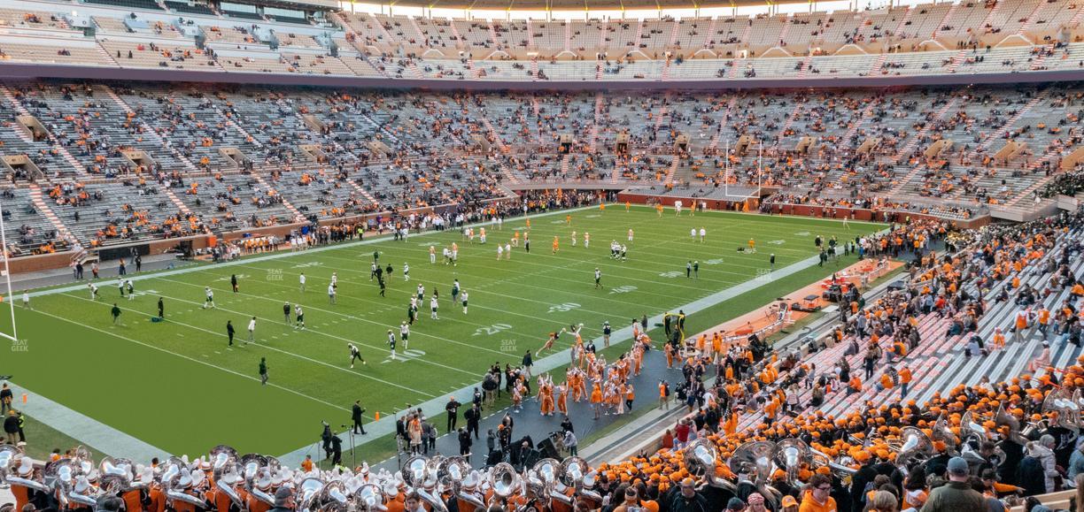 Neyland Stadium - Section H Seat View