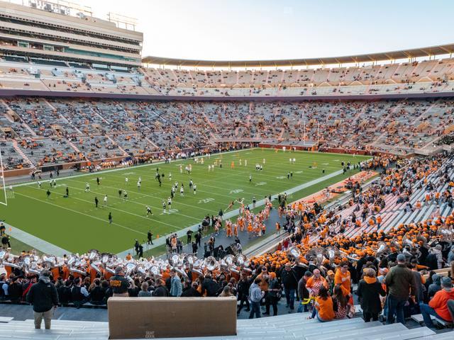 Neyland Stadium - Section H Seat View