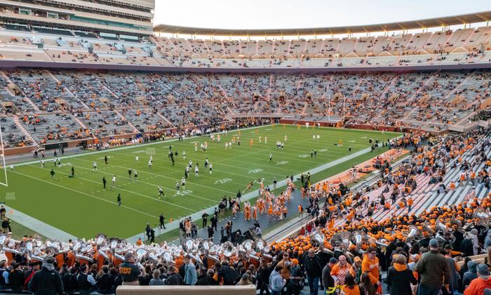Neyland Stadium - Section H Seat View