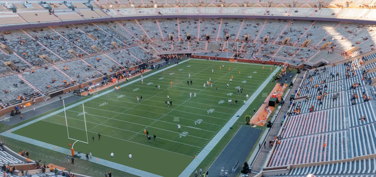 Neyland Stadium - Section Ii Seat View