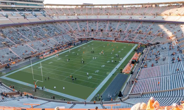 Neyland Stadium - Section Ii Seat View