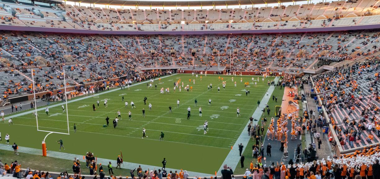 Neyland Stadium - Section J Seat View
