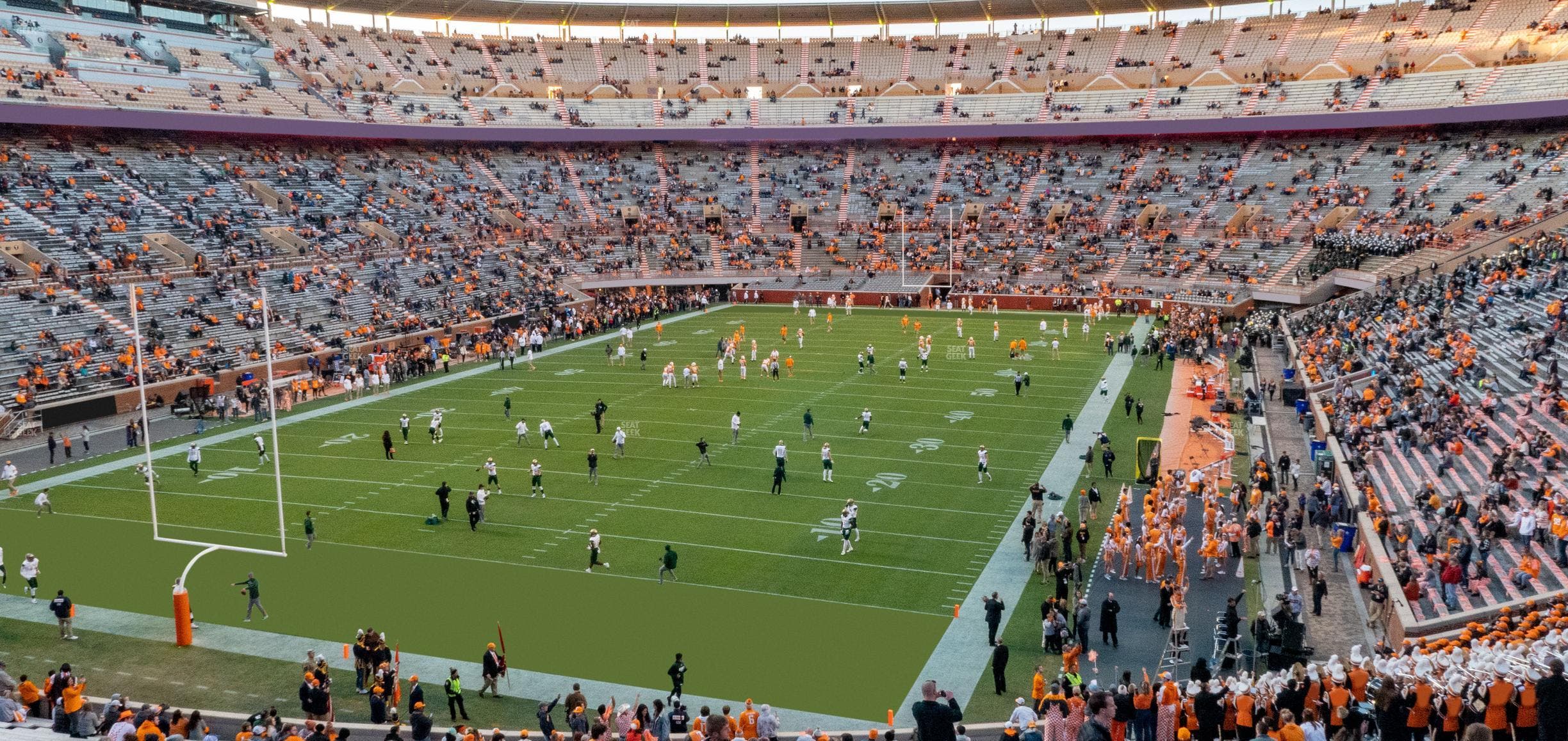 Neyland Stadium - Section J Seat View