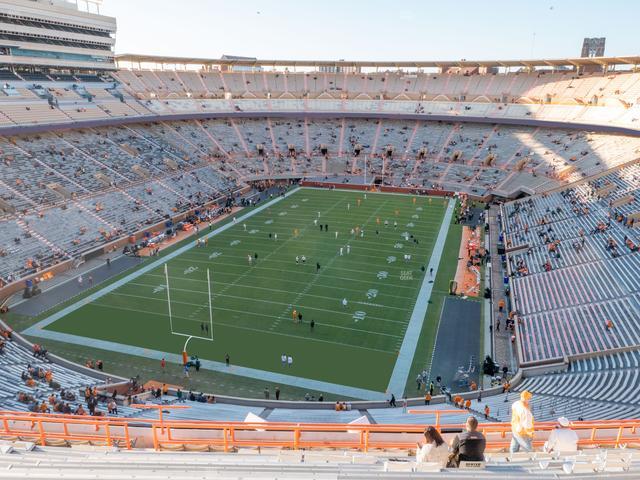 Neyland Stadium - Section Jj Seat View