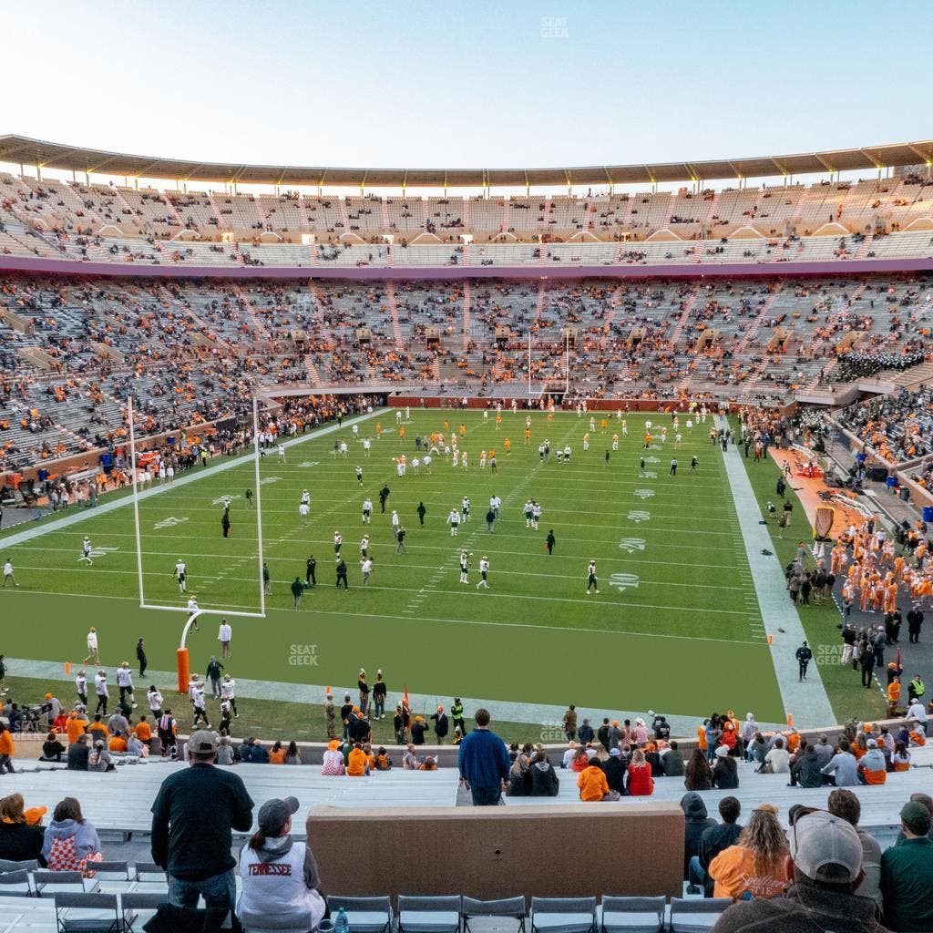 Neyland Stadium - Section K Seat View