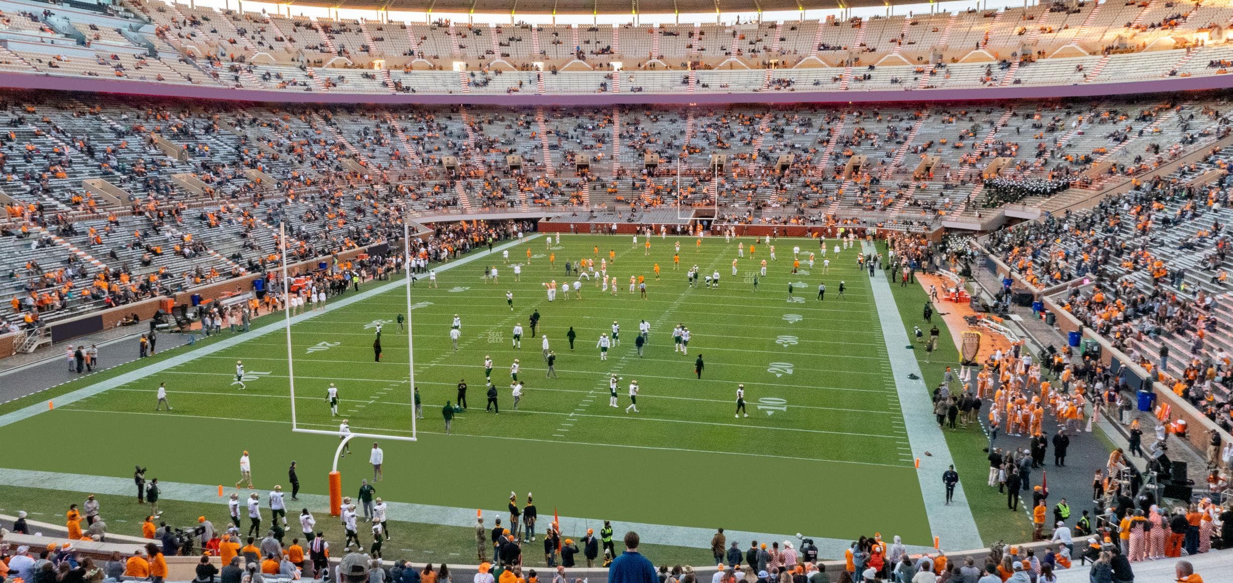 Neyland Stadium - Section K Seat View