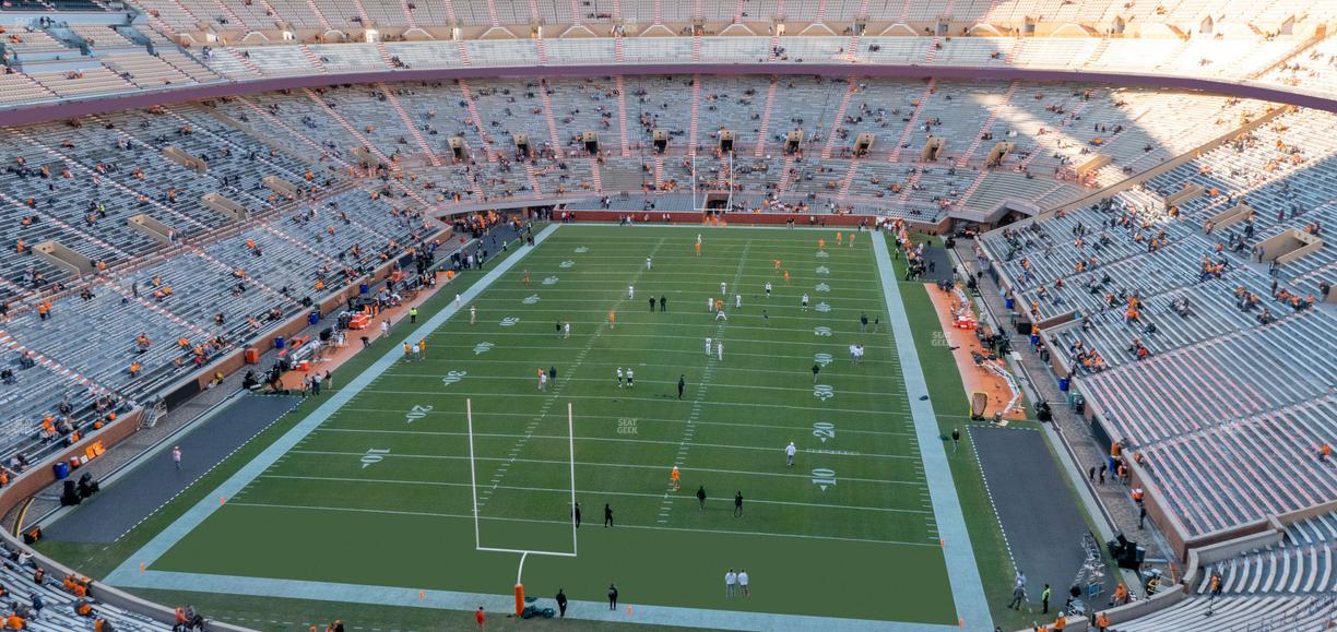 Neyland Stadium - Section Kk Seat View