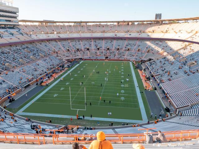 Neyland Stadium - Section Kk Seat View