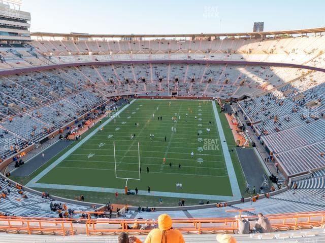 Neyland Stadium - Section Kk Seat View