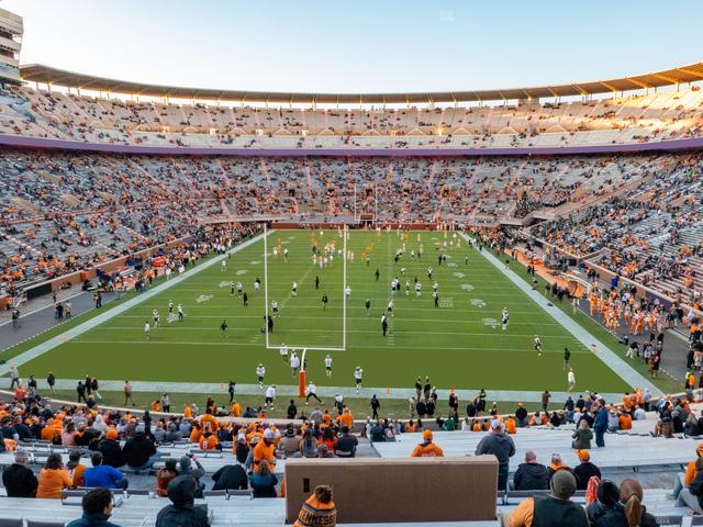 Neyland Stadium - Section L Seat View