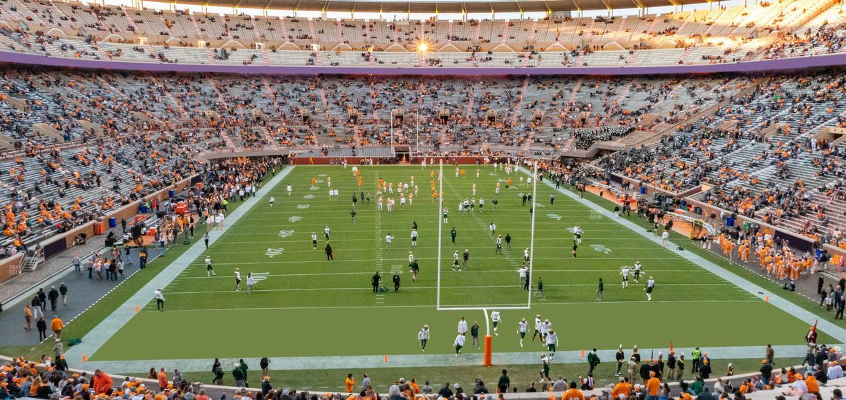 Neyland Stadium - Section M Seat View