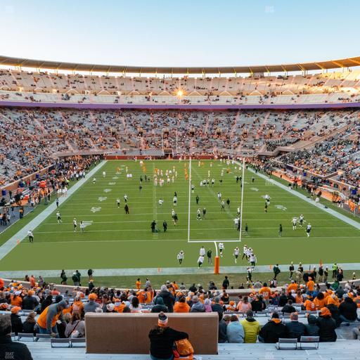 Neyland Stadium - Section M Seat View