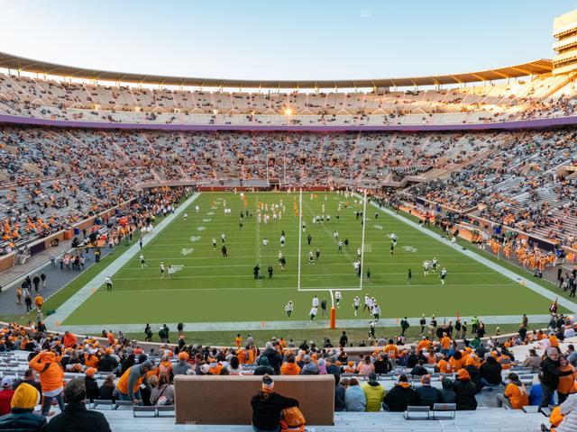 Neyland Stadium - Section M Seat View