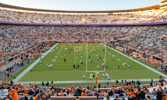 Neyland Stadium - Section M Seat View