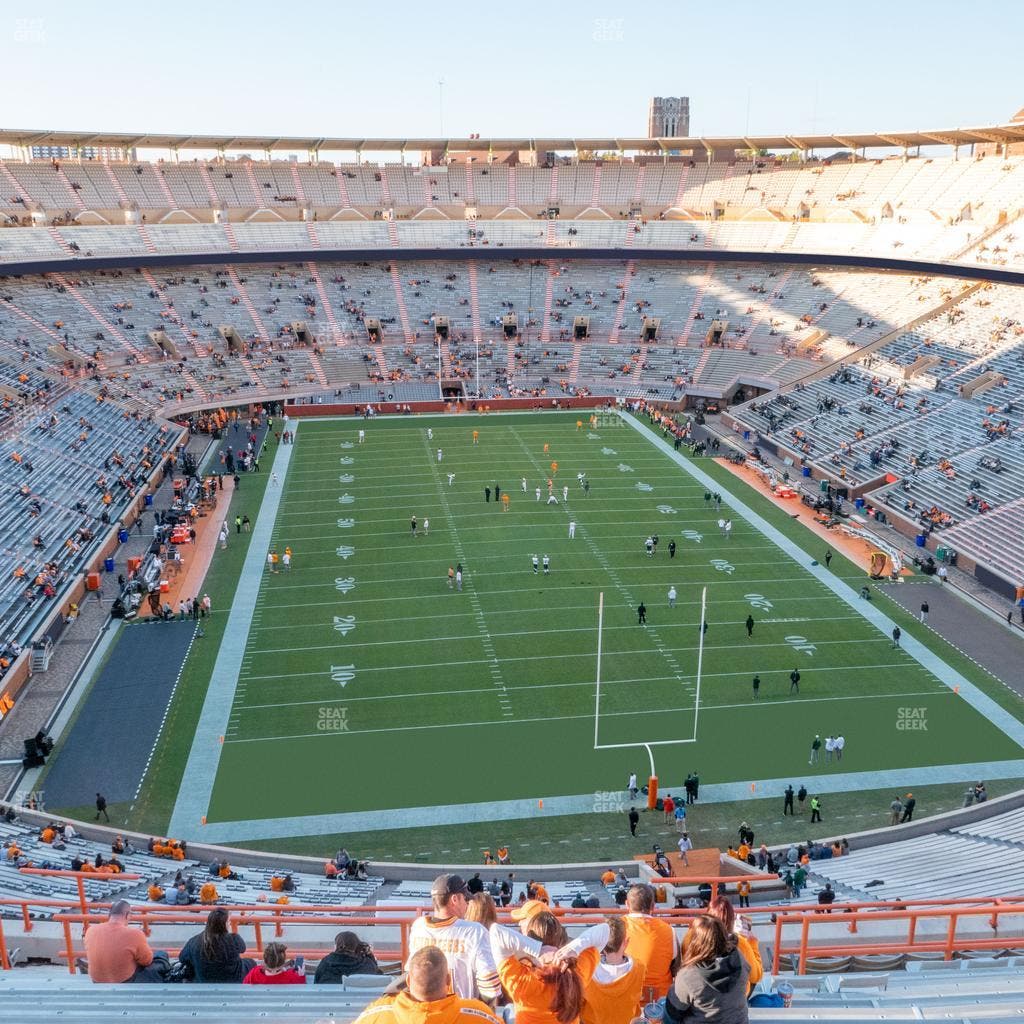 Neyland Stadium - Section Mm Seat View