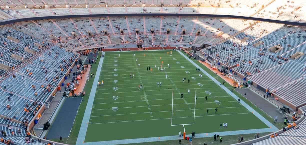 Neyland Stadium - Section Mm Seat View