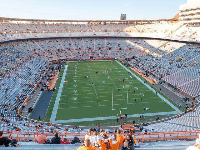 Neyland Stadium - Section Mm Seat View