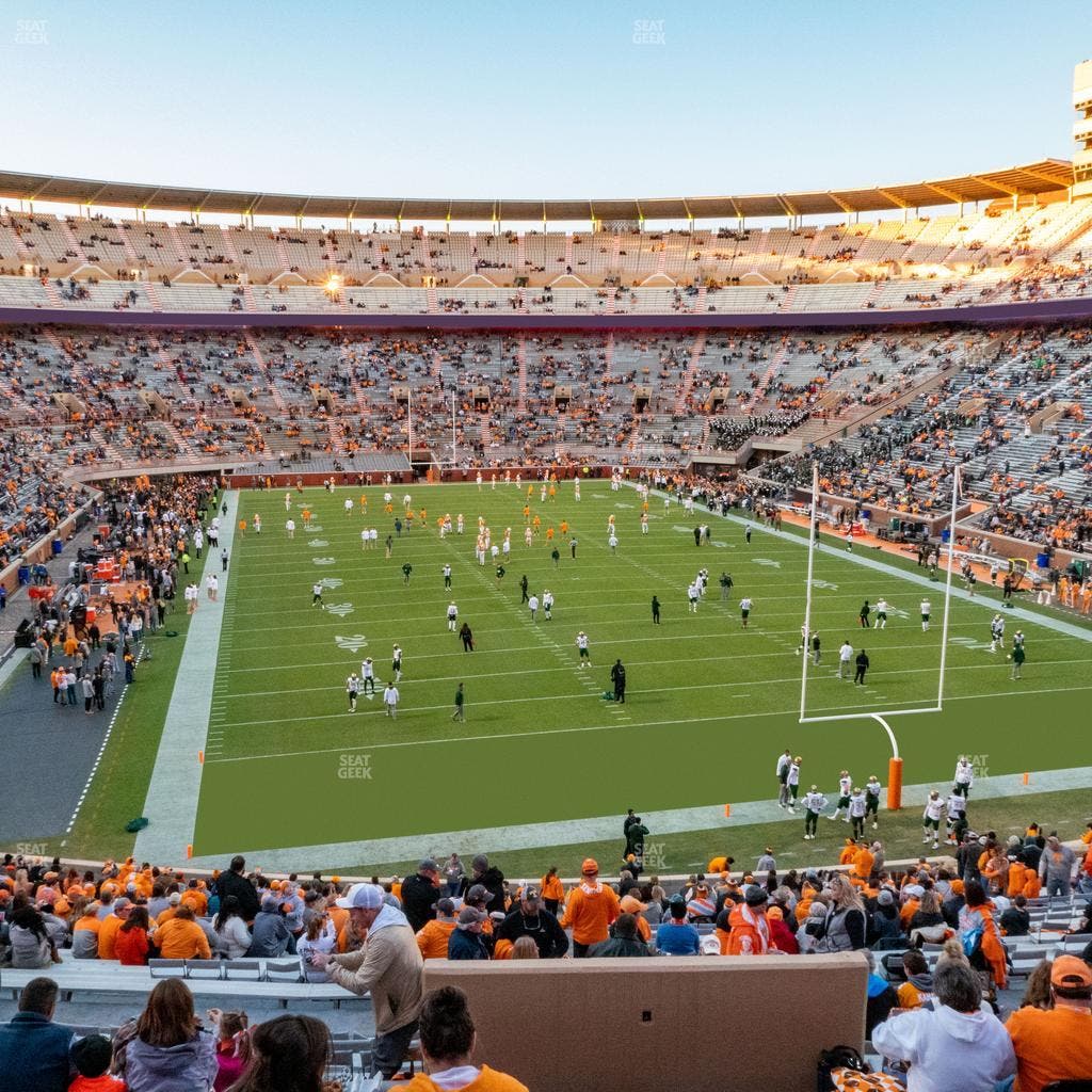 Neyland Stadium - Section N Seat View