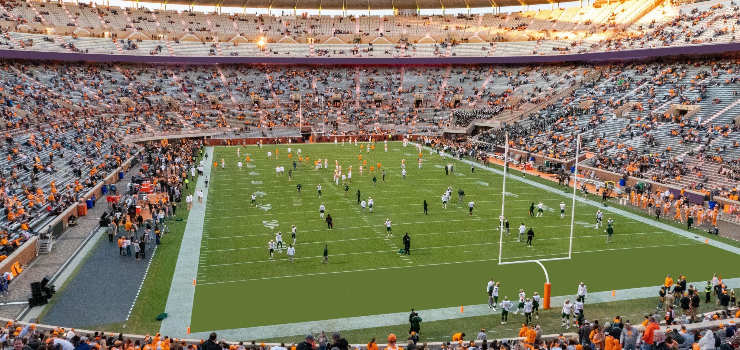 Neyland Stadium - Section N Seat View