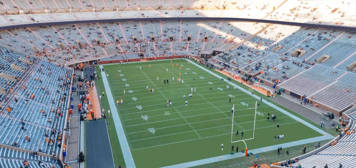 Neyland Stadium - Section Nn Seat View