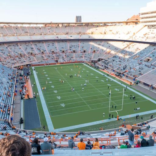 Neyland Stadium - Section Nn Seat View