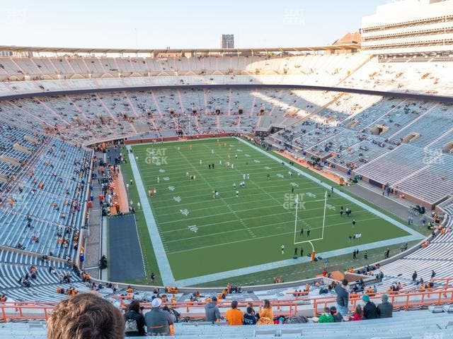 Neyland Stadium - Section Nn Seat View
