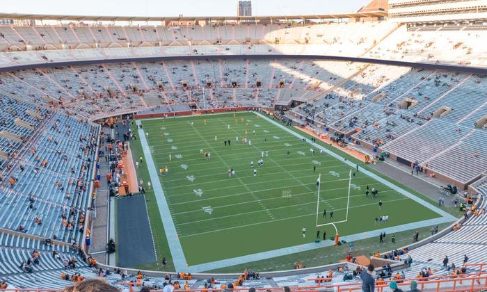 Neyland Stadium - Section Nn Seat View