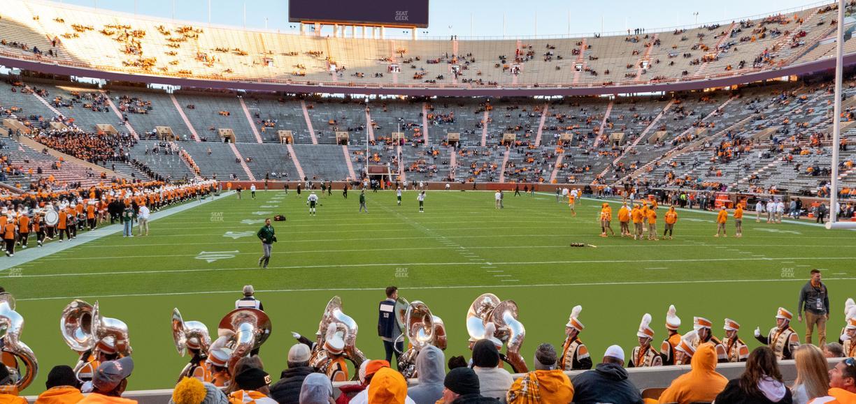 Neyland Stadium - Section Nt 17 Seat View