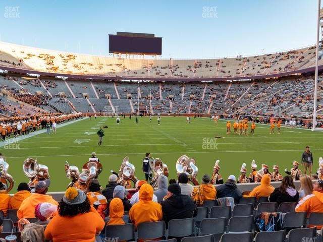 Neyland Stadium - Section Nt 17 Seat View
